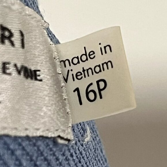 Tahari Arthur S. Levine Petite Blue Skirt - Size 16P - Picture 10 of 10